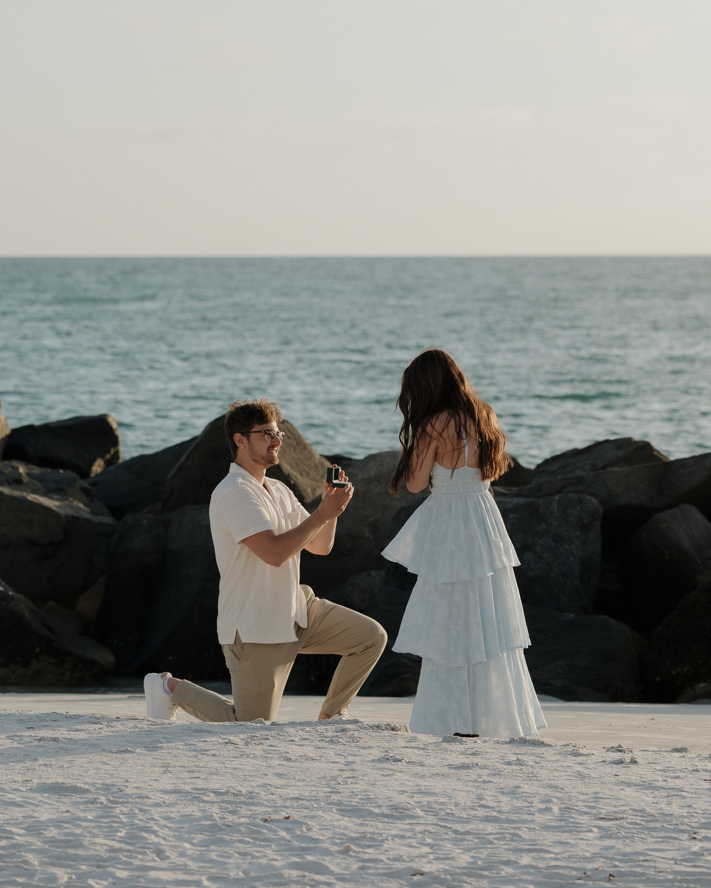 Caden proposing to Alyssa